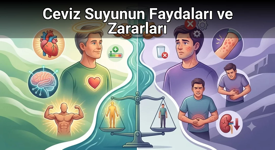 Ceviz Suyunun Faydaları ve Zararları